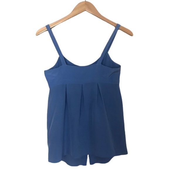 Walter Women's 100% Silk Button Down Blue Top Sz 2 - Picture 4 of 4